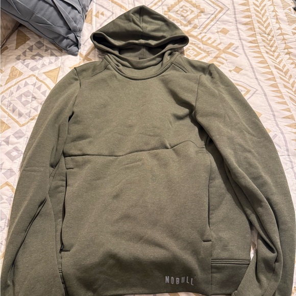 NOBULL Olive Green Women's Hoodie - Picture 1 of 4